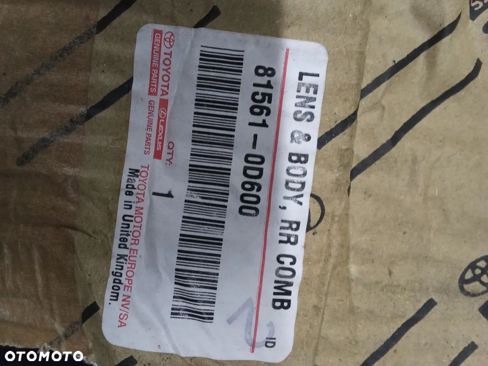 Toyota Yaris 2015 r  lampa tył lewa koito OD-166 - 4