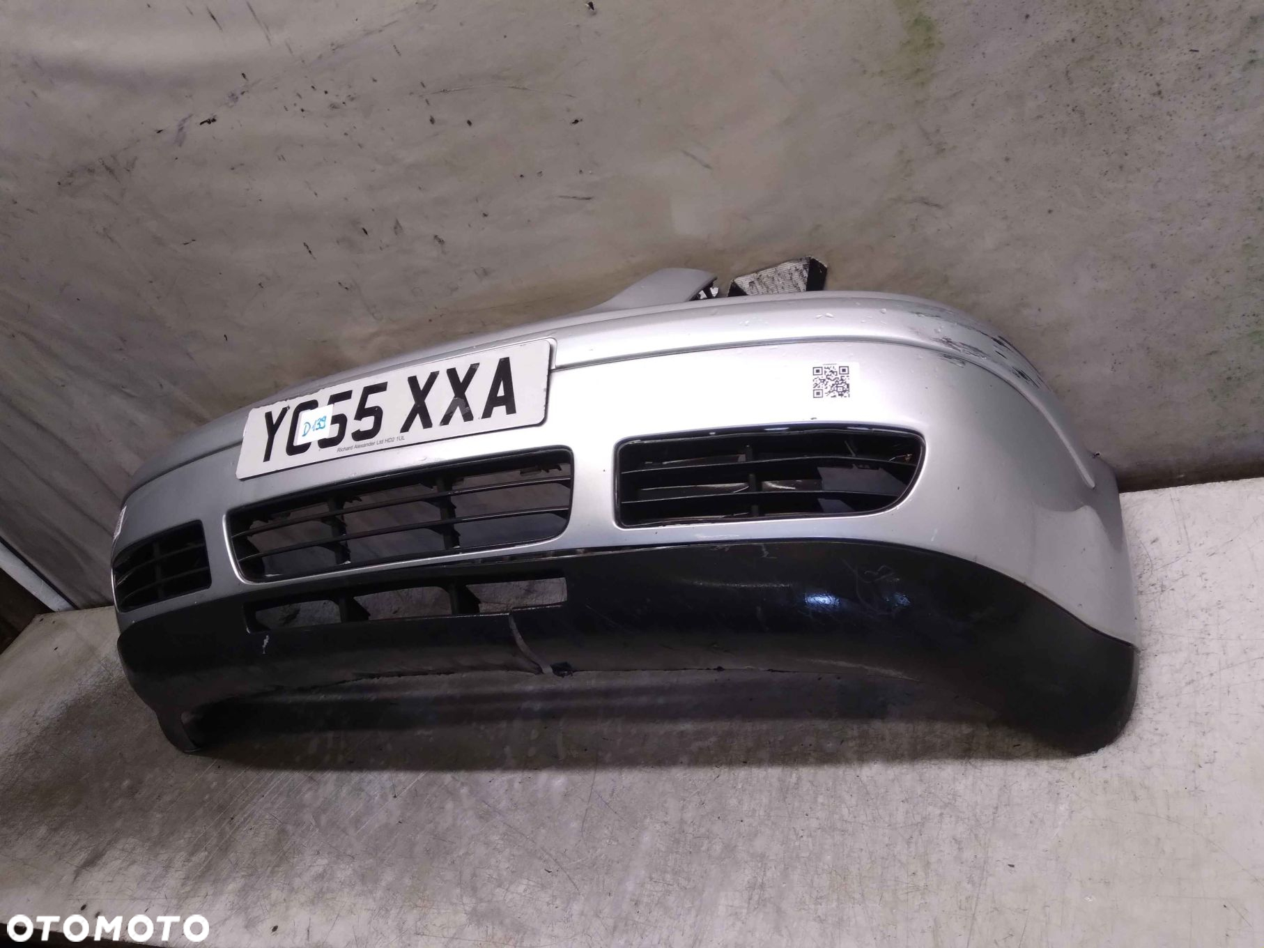 ^ ZDERZAK PRZÓD PRZEDNI VW VOLKSWAGEN BORA LA7W SREBRNY - 3
