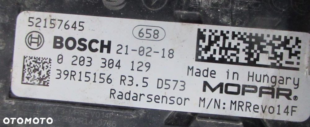 FIAT TIPO II 2 LIFT 21- KOMBI RADAR DISTRONIC 52157645 - 3