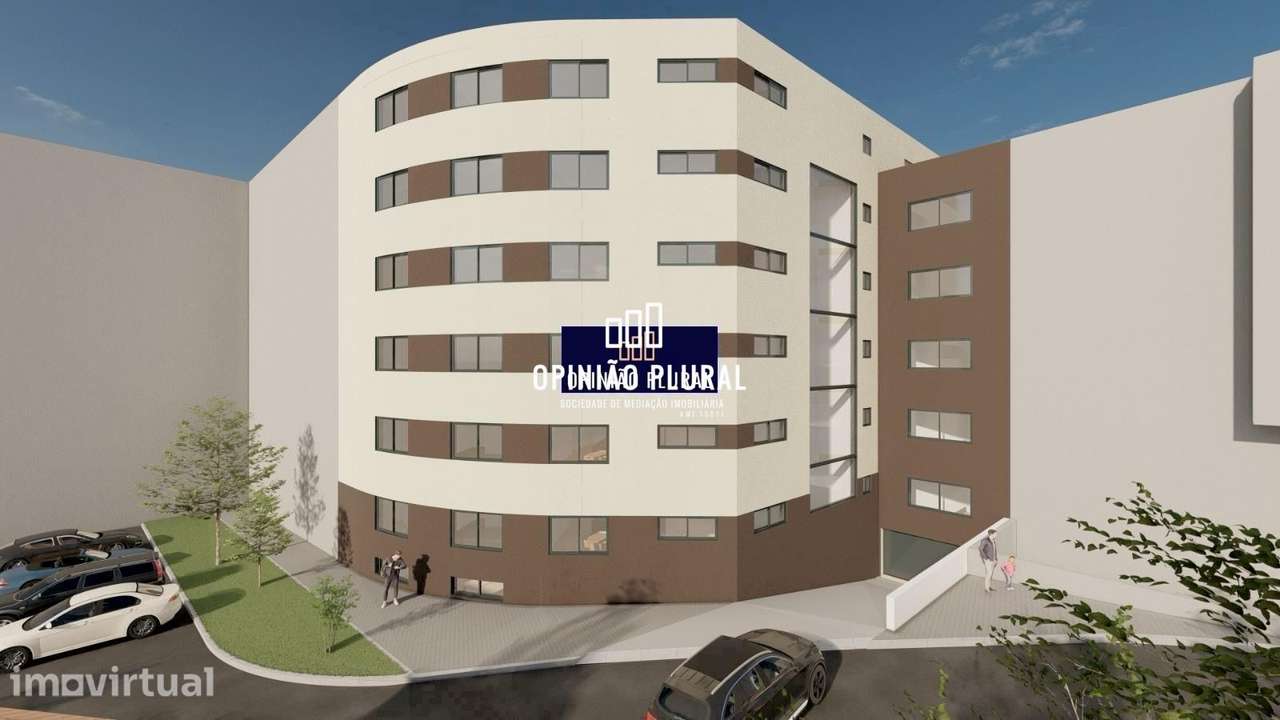Elegante Apartamento T2 Moderno Novo à Venda em Vilar do Paraíso - Grande imagem: 2/14