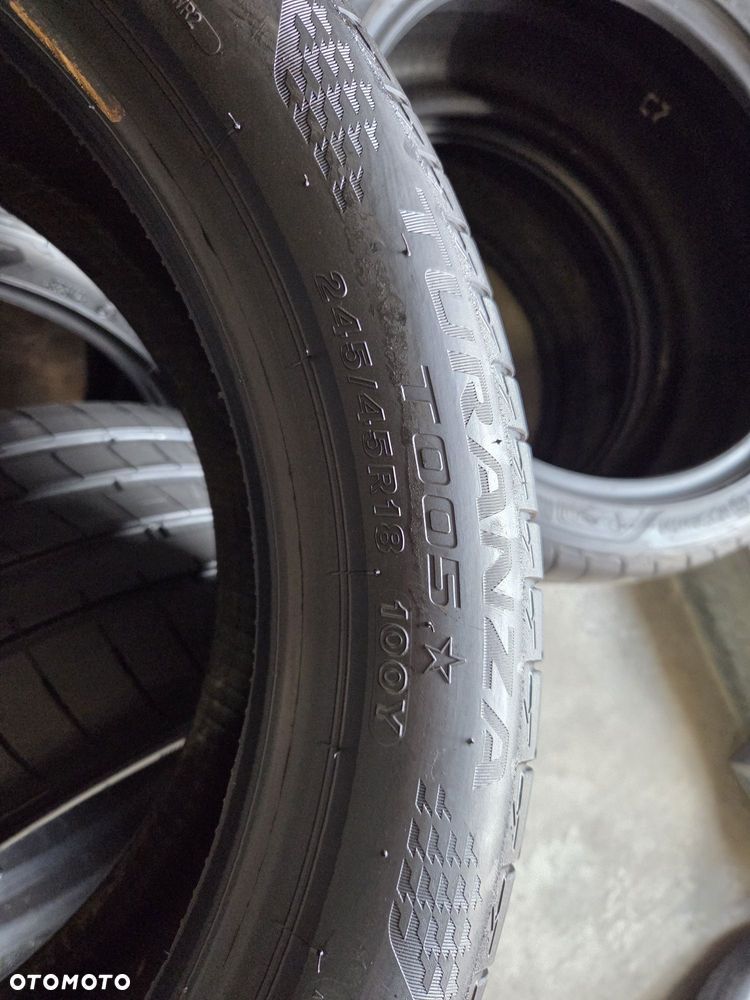 opony używane 245/45R18 Bridgestone Turanza T005 RSC RUNFLAT - 8