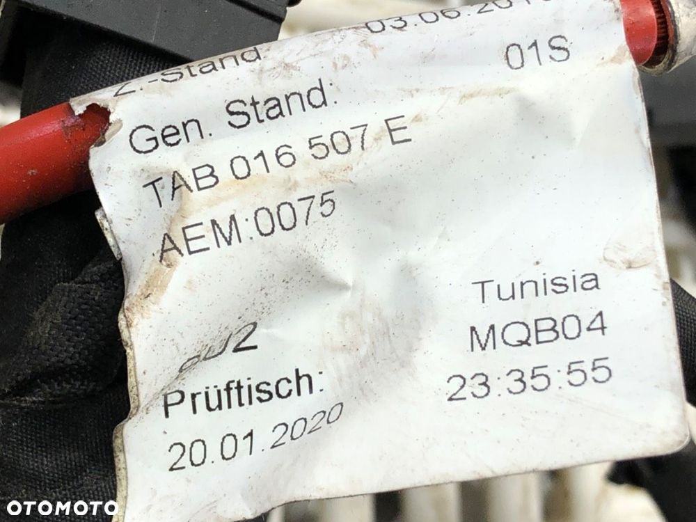 WIĄZKA SILNIKA  VW GOLF VII (5G1, BQ1, BE1, BE2) 2012 - 2022 1.6 TDI 85 kW [115 KM] olej napędowy - 4