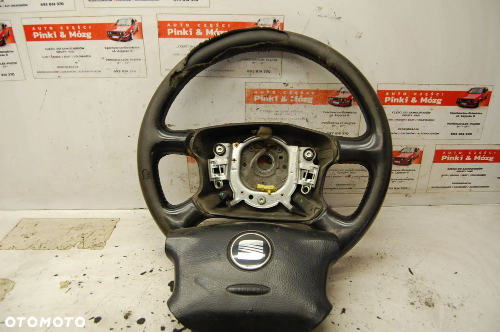 KIEROWNICA + PODUSZKA AIR BAG SEAT ALHAMBRA LIFT 7M7880201G 7M3419091G 7M3419091R - 4