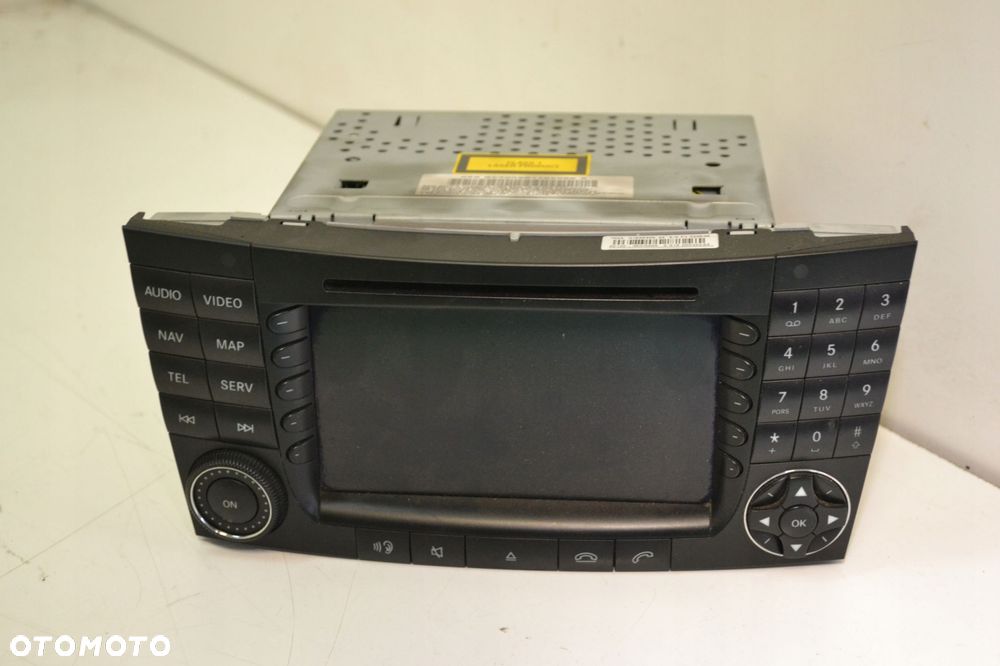 RADIO NAWIGACJA NAVI MERCEDES W211 A2118202897 MONITOR EKRAN - 1