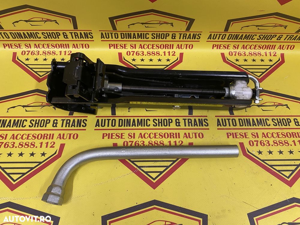 Cric auto original Skoda Superb VW Passat B6 B7 + cheie prezoane - 6