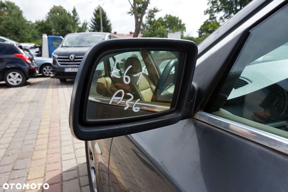 LUSTERKO ELEKTRYCZNE LEWE 5 E61 A36 FOTOCHROM SKŁADANE EL EU SZARY TITANGRAU BMW 2003-2007 - 4