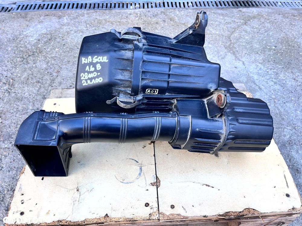 KIA SOUL I 2008-2014 1.6 16V OBUDOWA FILTRA POWIETRZA ŁAPACZ REZONATOR ORYGINAŁ 28110-2K100