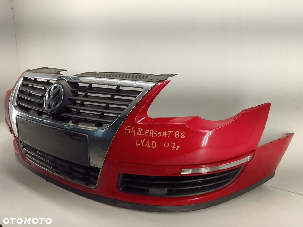 ZDERZAK PRZEDNI PRZÓD GRILL VW PASSAT B6 05-10 LY1D - 3