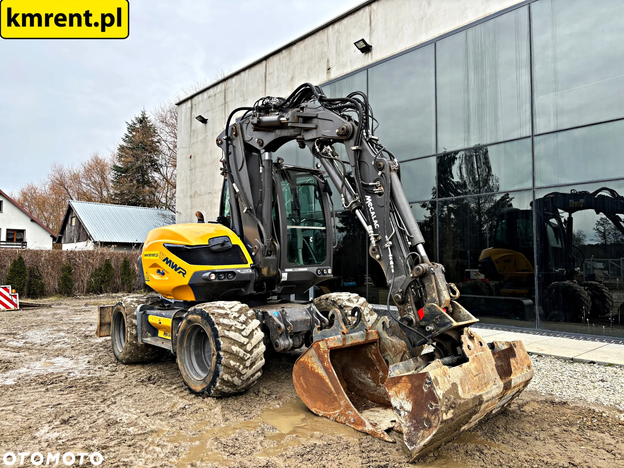 Mecalac 11 MWR KOPARKA KOŁOWA 2019r. | 9 12 LIEBHERR 311 309 TAKEUCHI 295 KOMATSU PW 98 118 - 4