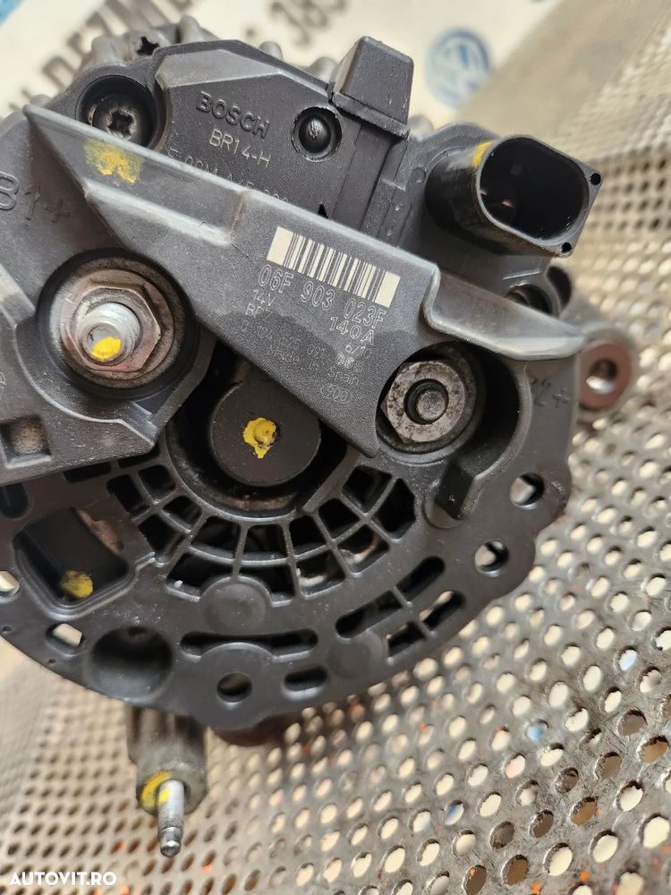 Alternator Vw Seat Skoda 1.6 Tdi Motor CAY Cod 06FF Golf 6 Passat B7 Touran Jetta Octavia Roomster - 5