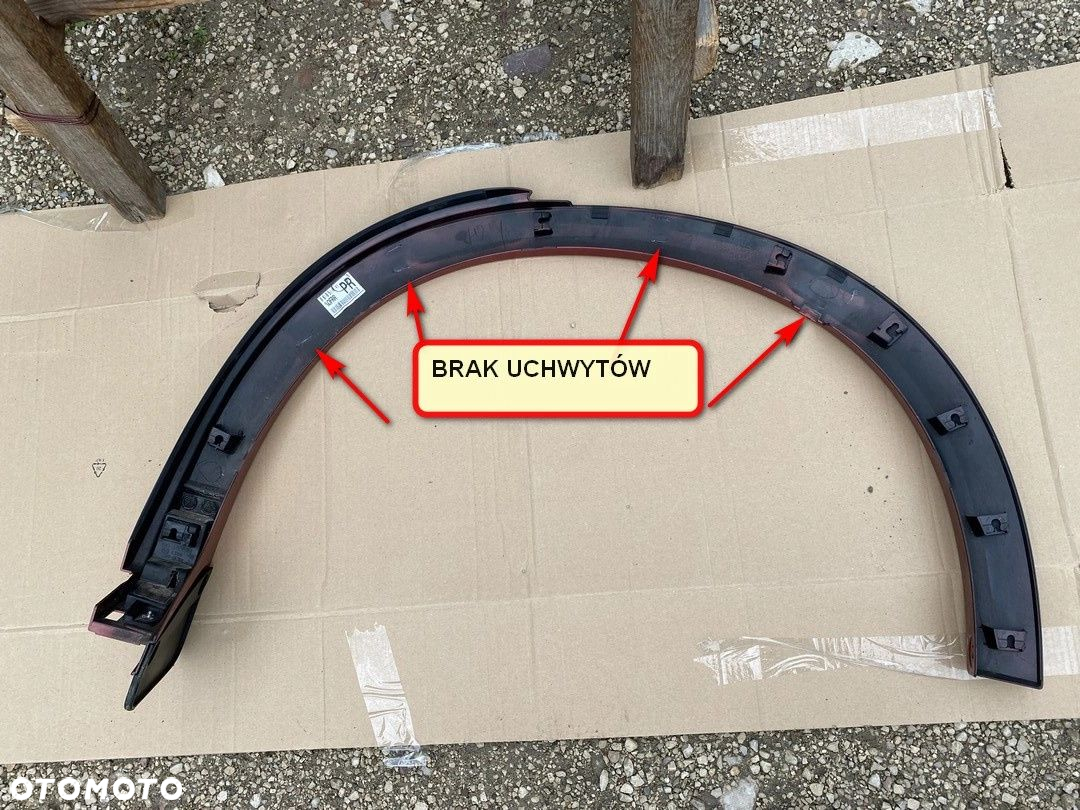 LISTWA PRAWA NA TYLNY BŁOTNIK MAZDA CX5 II 2017- KPF1-51V39 - 3