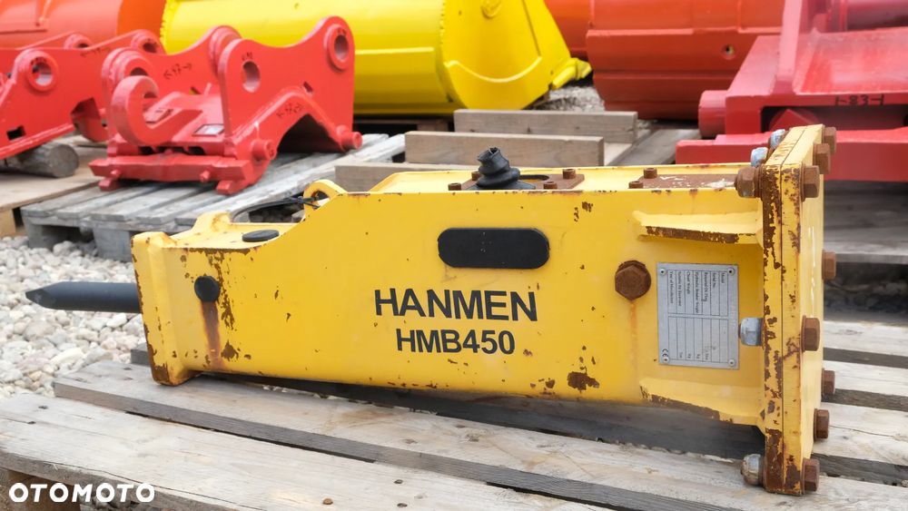 Młot Hanmen HMB  450  hydrauliczny 116kg wyburzeniowy do minikoparki - 2