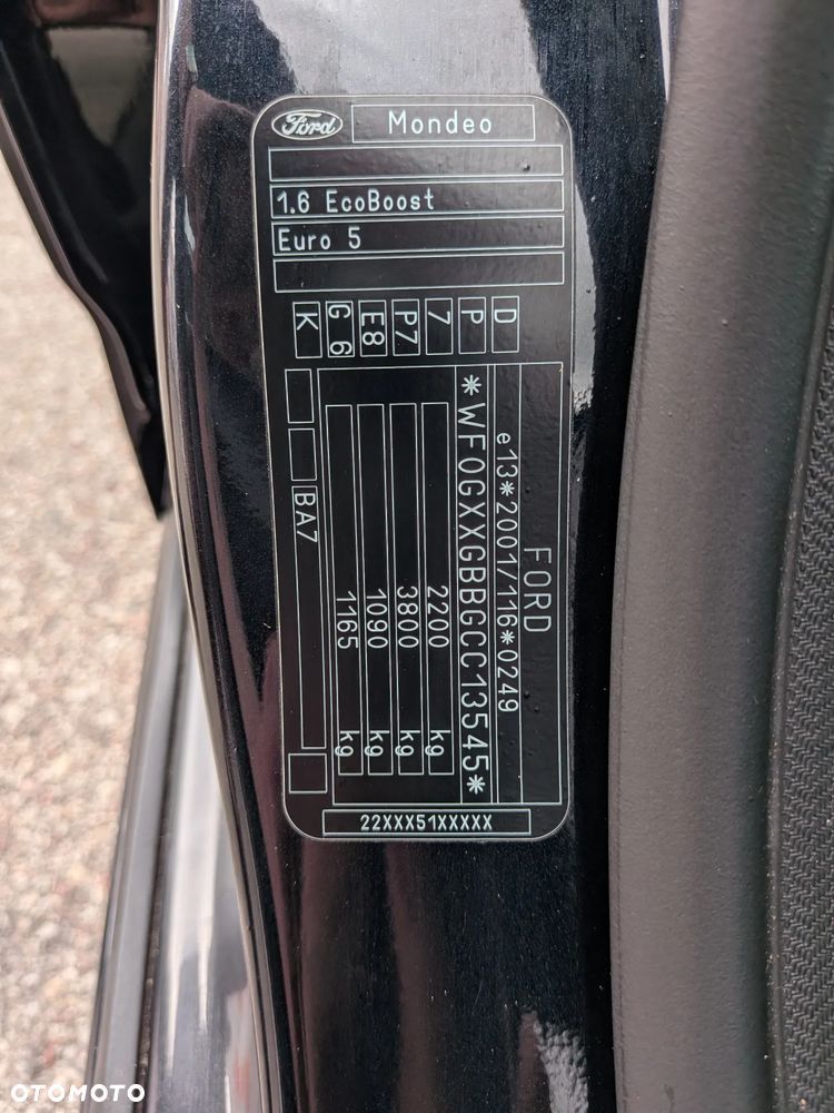 Ford Mondeo 1.6 Eco Boost Start-Stopp Champions Edition - 2