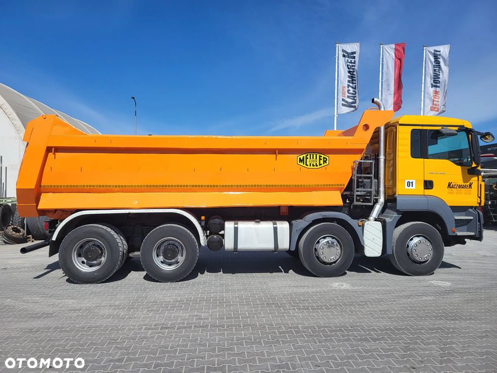 MAN TGS 41.440 8x4 / WYWROTKA / MEILLER KIPPER / 2008 rok. - 12