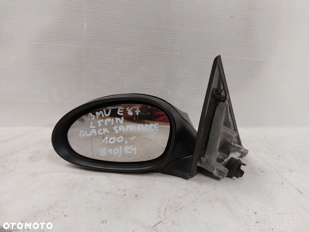 - LUSTERKO ELEKTRYCZNE LEWE BMW E87 SERIA 1 BLACK SAPPHIRE 5PIN - 4