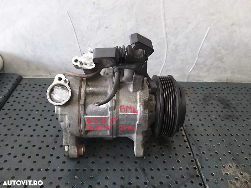 Compresor clima ac 2.0 d bmw seria 5 f10 f11 6sbu14a ge4472604711 - 1