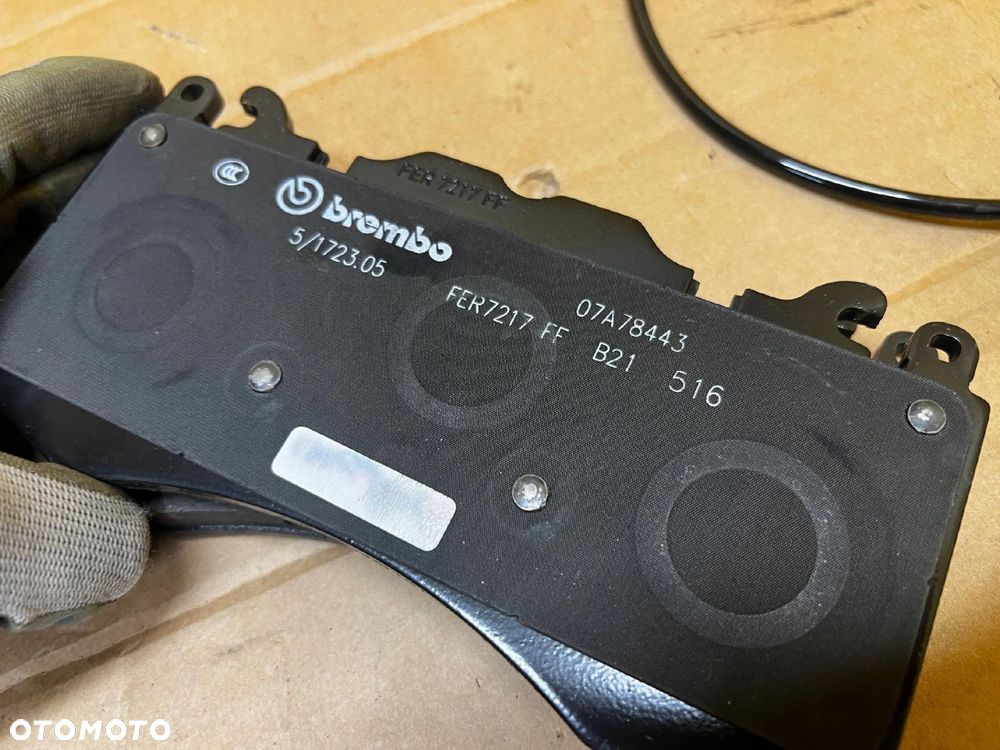 TARCZE KLOCKI HAMULCOWE HAMULCE PRZÓD BREMBO LAND ROVER DISCOVERY V L462 - 12