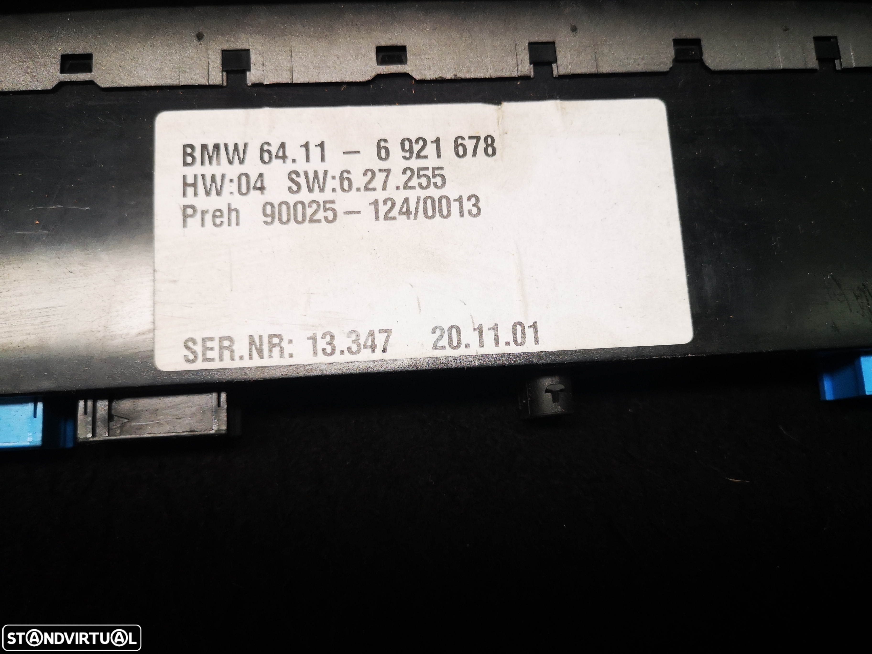 Modulo comando de sofagem BMW7 E65 E66 2001-2005 (2x no estoque) - 4