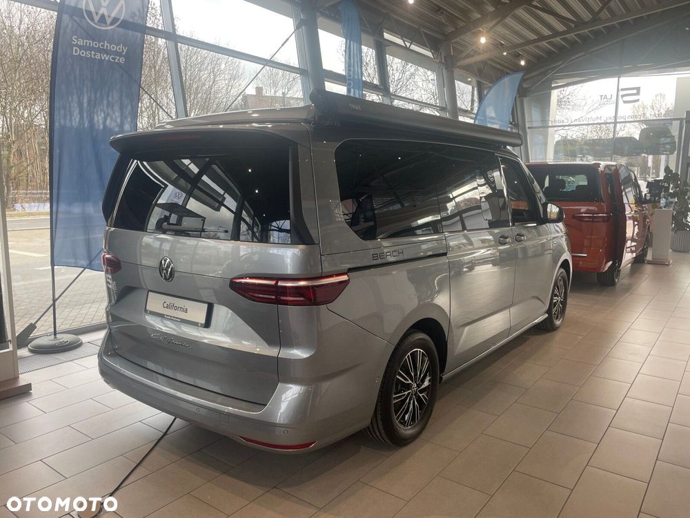 Volkswagen california Nowa California Beach silnik: 2,0 l TDI SCR 150 KM / skrzynia biegów: 7-biegowa DSG rozstaw osi: 3124 mm - 4
