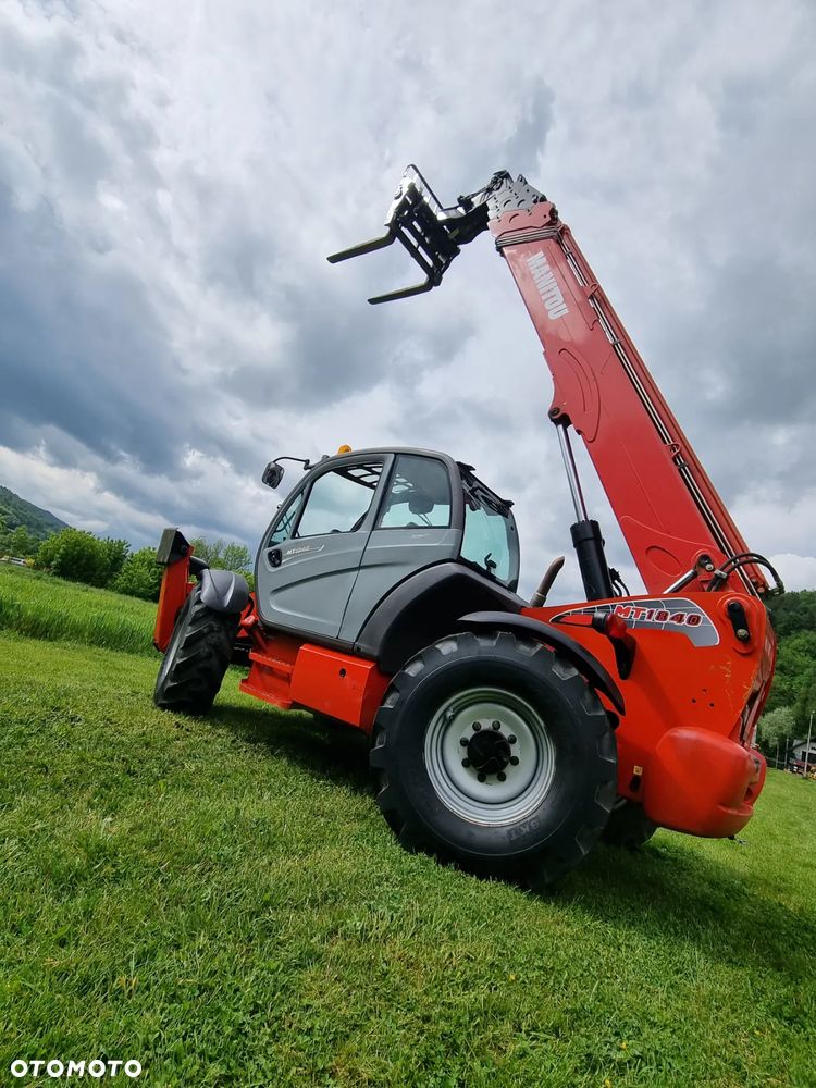 Manitou MT1840 Ładowarka Teleskopowa 18metrów jak nowa z salonu 2015r 3180 mtg z Norwegii Widły i Łyżka PERKINS - 22