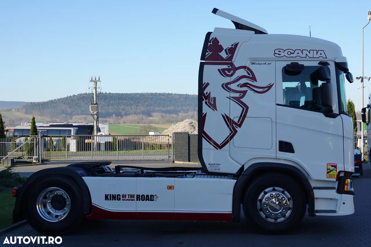 Scania R 450 / RETARDER / HIDRAULICĂ / LOW CAB / JANTE ALIE / ANVELOPE 100% / DUPĂ CONTRACTUL DE SERVICE - 8