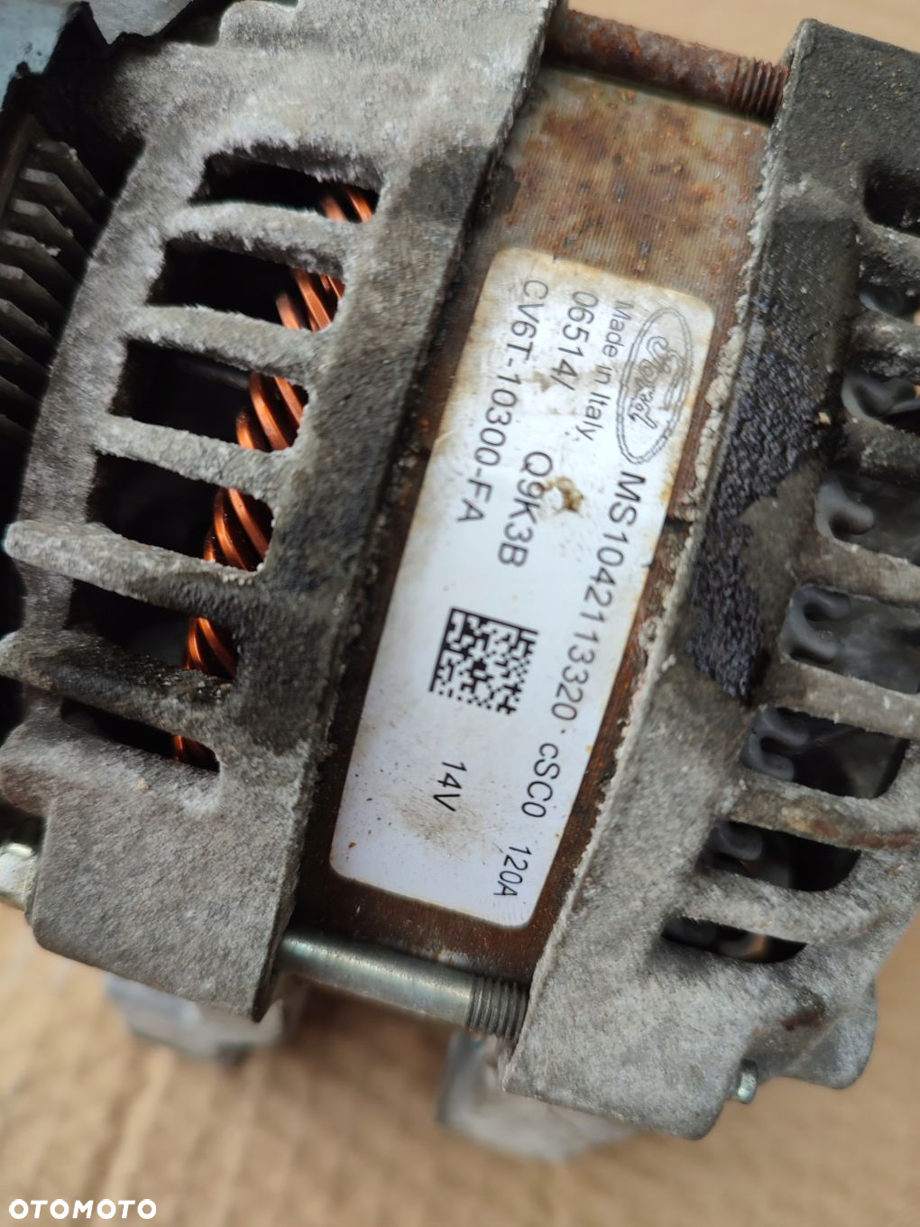Alternator FORD FOCUS MK3 1.0ECOBOOST 100TYS PRZEBIEGU CV6T-10300-FA - 7