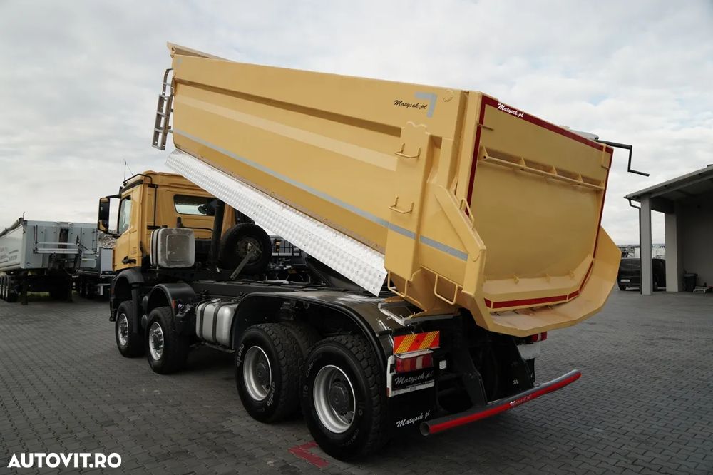 Mercedes-Benz AROCS 4145 / 8x8 / TIPPER SPATE / KH KIPPER / EURO 6 - 3