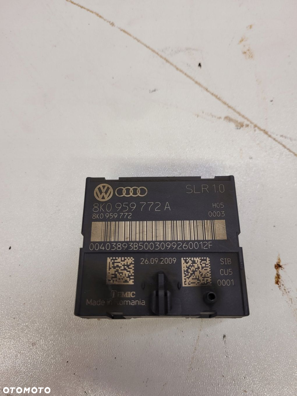 MODUŁ STEROWNIK FOTELA AUDI A4 A4 Q5 8K0959772A - 4