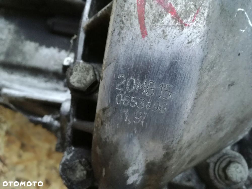 Peugeot 407 skrzynia biegów 20MB15 manualna 6-biegowa 2.2 Diesel 170KM 2008 - 2
