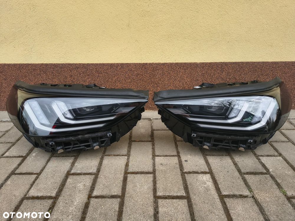 lampa lampy przednia przód lewa prawa bmw x3 g45 full led black
