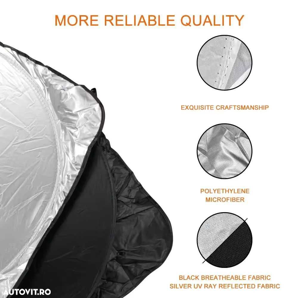 Parasolar AUTO Parbriz BMW Seria 3 F34 GT 145x80cm, Ultra Pliabil - 5