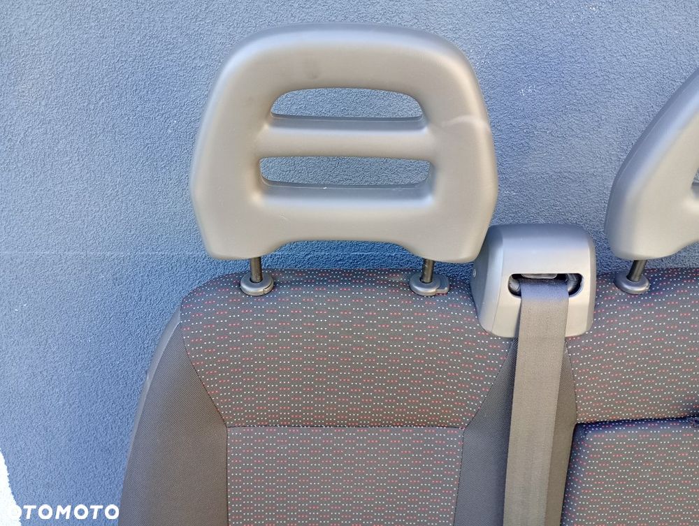 fotel prawy pasażera siedzenie 2-osobowe fiat ducato III jumper boxer lift 2017r - 2