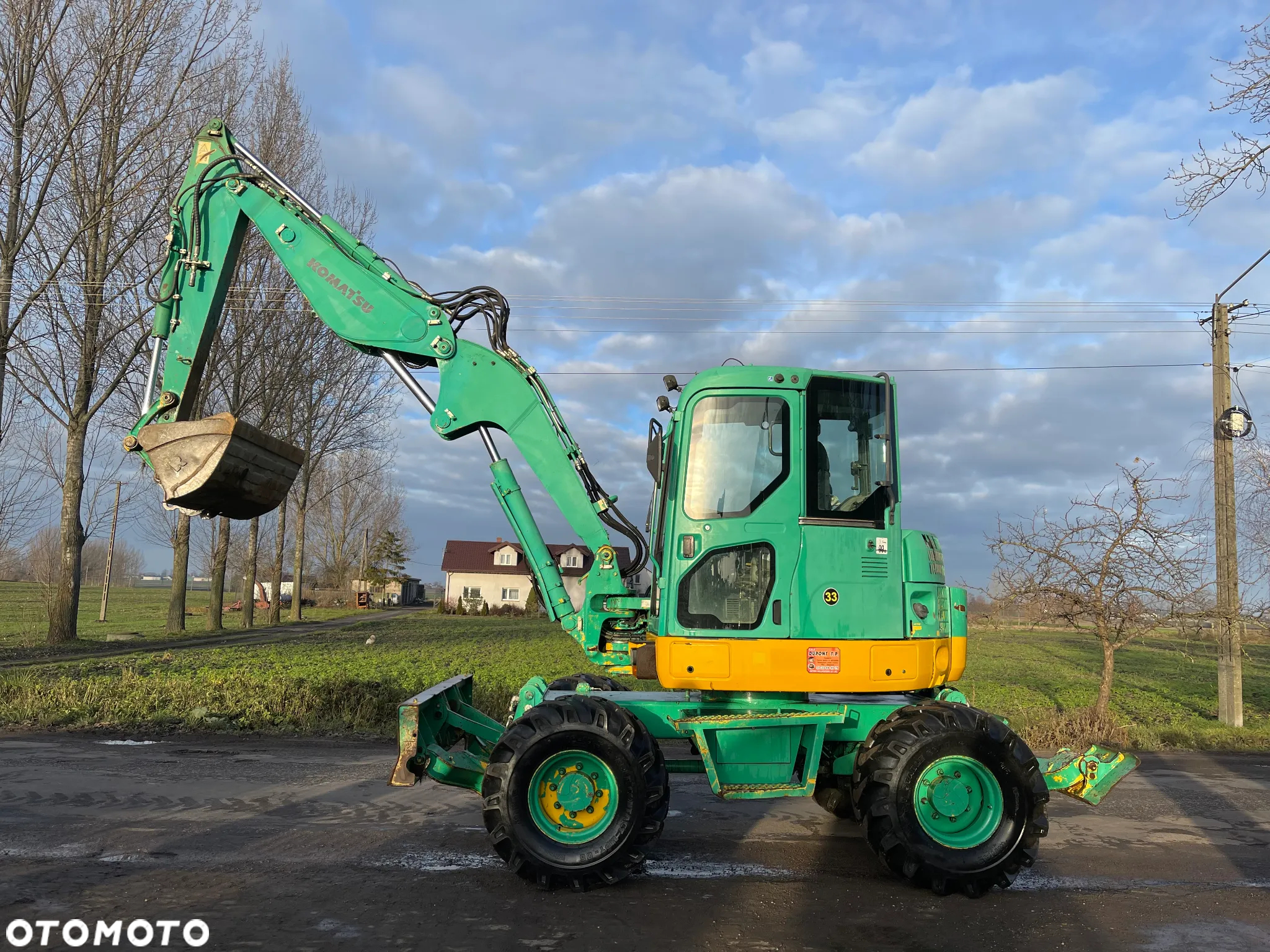 Komatsu Koparka kołowa Komatsu PW 98 MR Rok 2008 Gotowa do pracy W pełni sprawna Brutto - 2
