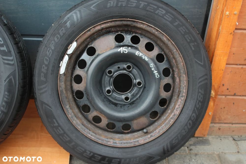 FELGI STALOWE OPONY LETNIE DĘBICA 185/60 R15 OPEL 5x110 ET43 - 4