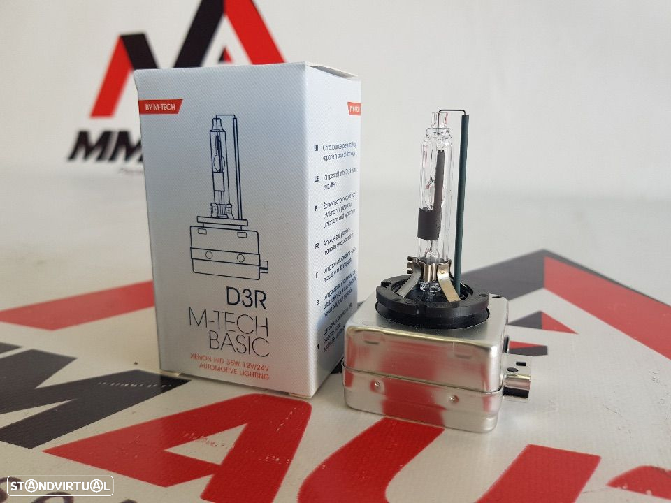 Lâmpada Xenon D3R 6000k M-Tech - 3