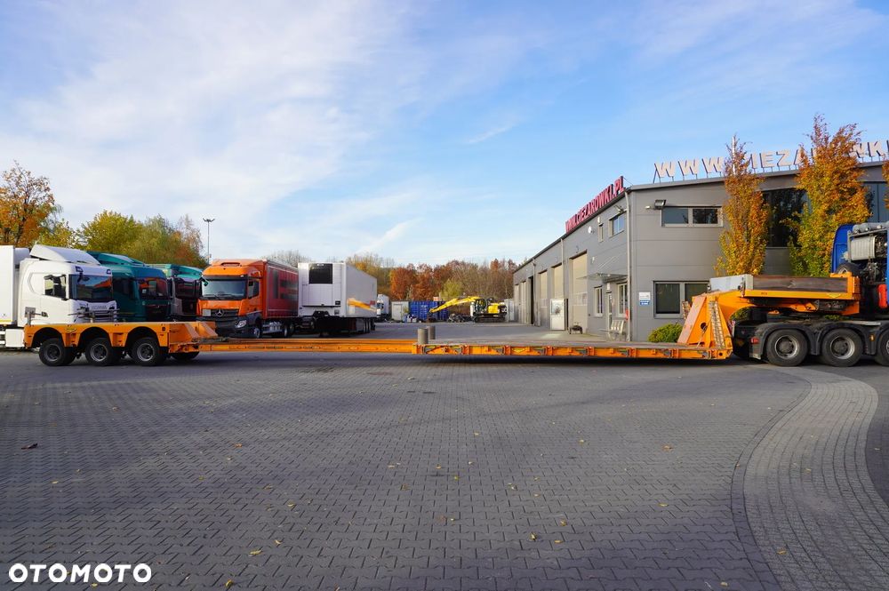 Broshuis 3ABD-48 61.0t / 40 ton ładowności / 3 osie skrętne / zawieszenie hydrauliczne - 11