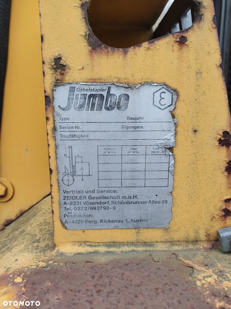 Jumbo J60 DC12 wózek widłowy - 7