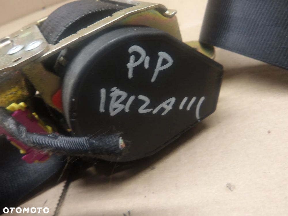 SEAT IBIZA III 06-09 1.4B 5D PAS BEZPIECZENSTWA PRAWY LEWY PRZÓD PRZEDNI - 2