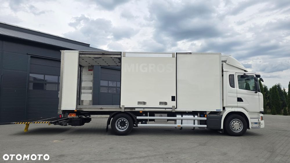 Scania G410 Euro 6  bez EGR 4x2 chłodnia full air kurierka rama do zabudowy import Szwajcaria piękny stan! - 4