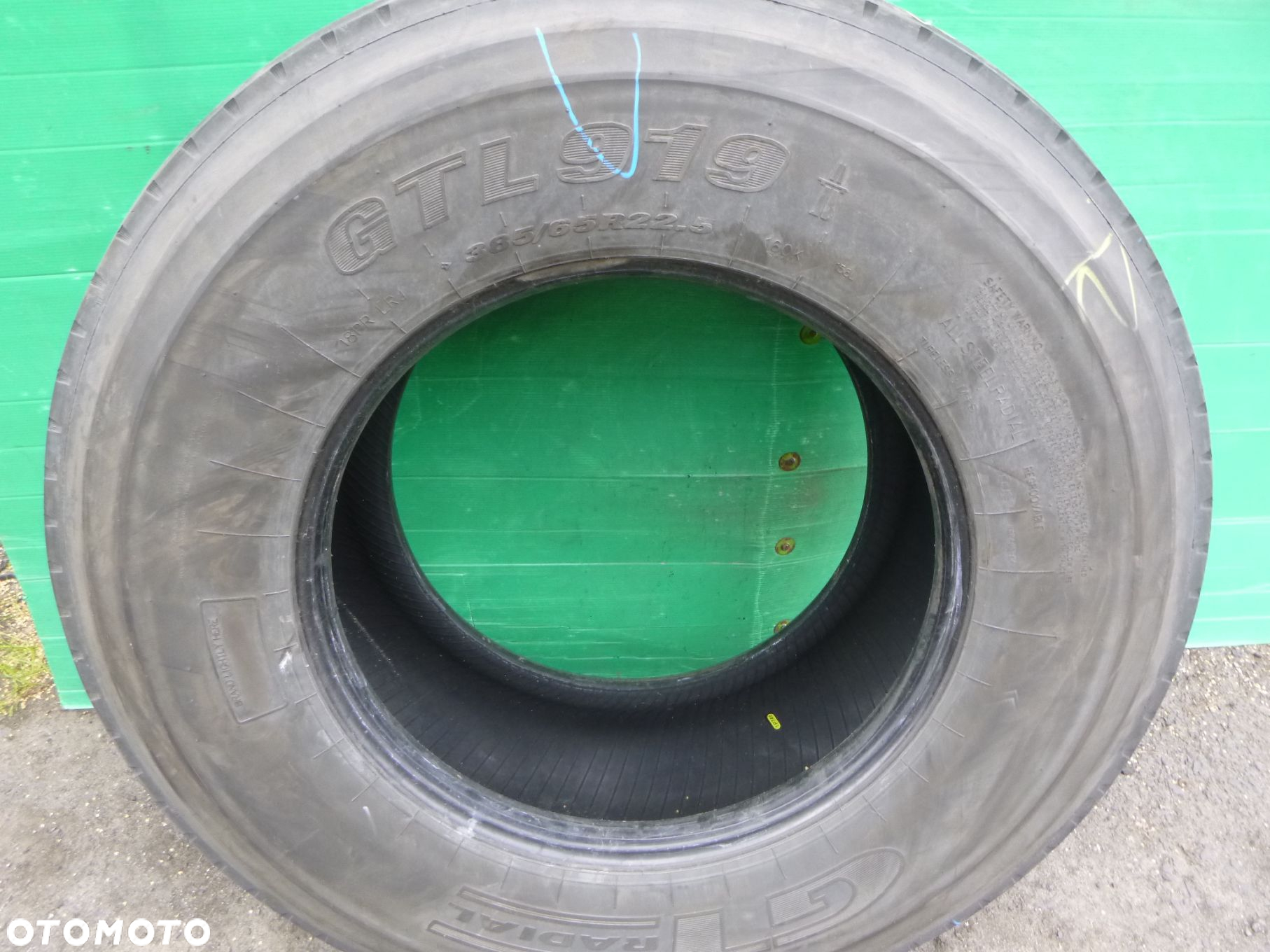 Opona ciężarowa 385/65R22.5 Gt radial GTL919. Opony ciężarowe - 3