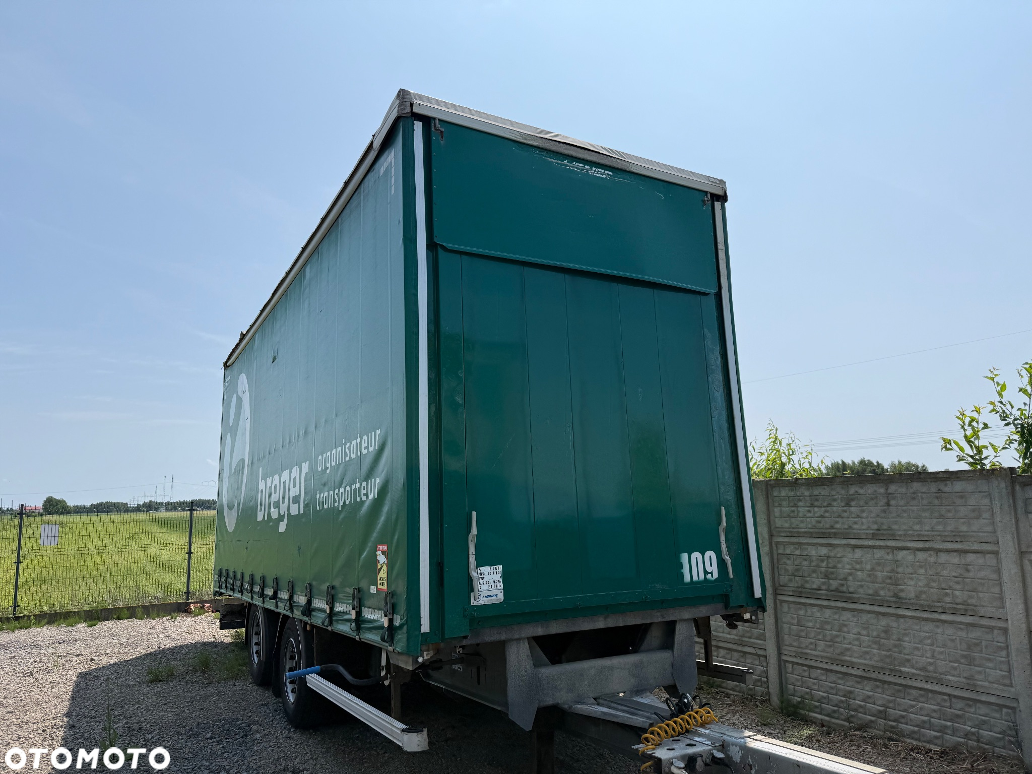Fruehauf FRUEHAUF / 2 OSIE / OCYNK / SAF INTRAX / REGULACJA WYSOKOŚCI / BOKI I DACH ZSUWANE / Z FRANCJI / STAN BDB / / / - 9