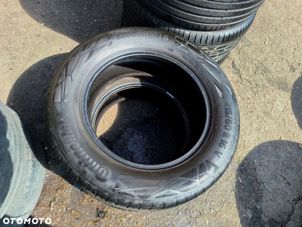 215/60R16 95V Opony Letnie Lato Continental EcoContact 6 PIRELLI CINTURATO P7 5mm Legnica ALU-RAD 23r. 215/60 - 12