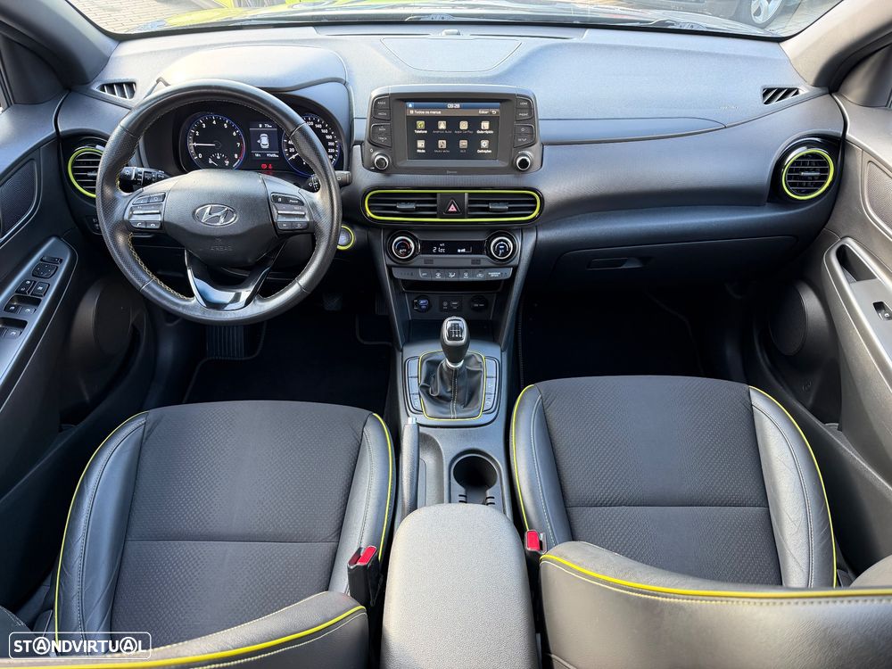 Hyundai Kauai 1.0 T-GDi Premium Pele/Tec Lima+Nav+Vision - 9