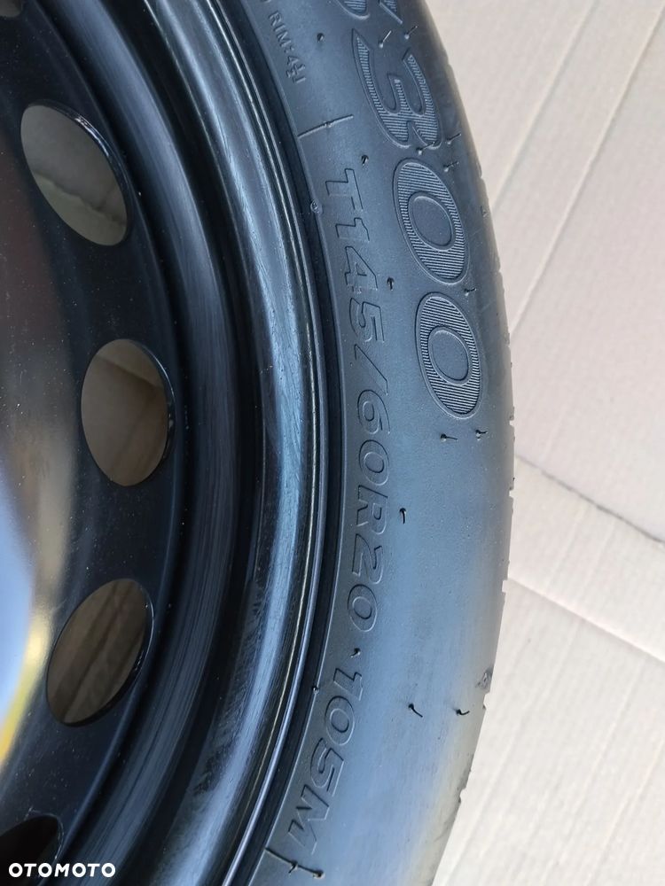 Koło dojazdowe R20 Audi A4 B8 B9 Audi A5 A6 ORGINAŁ szybka wysyłka - 2