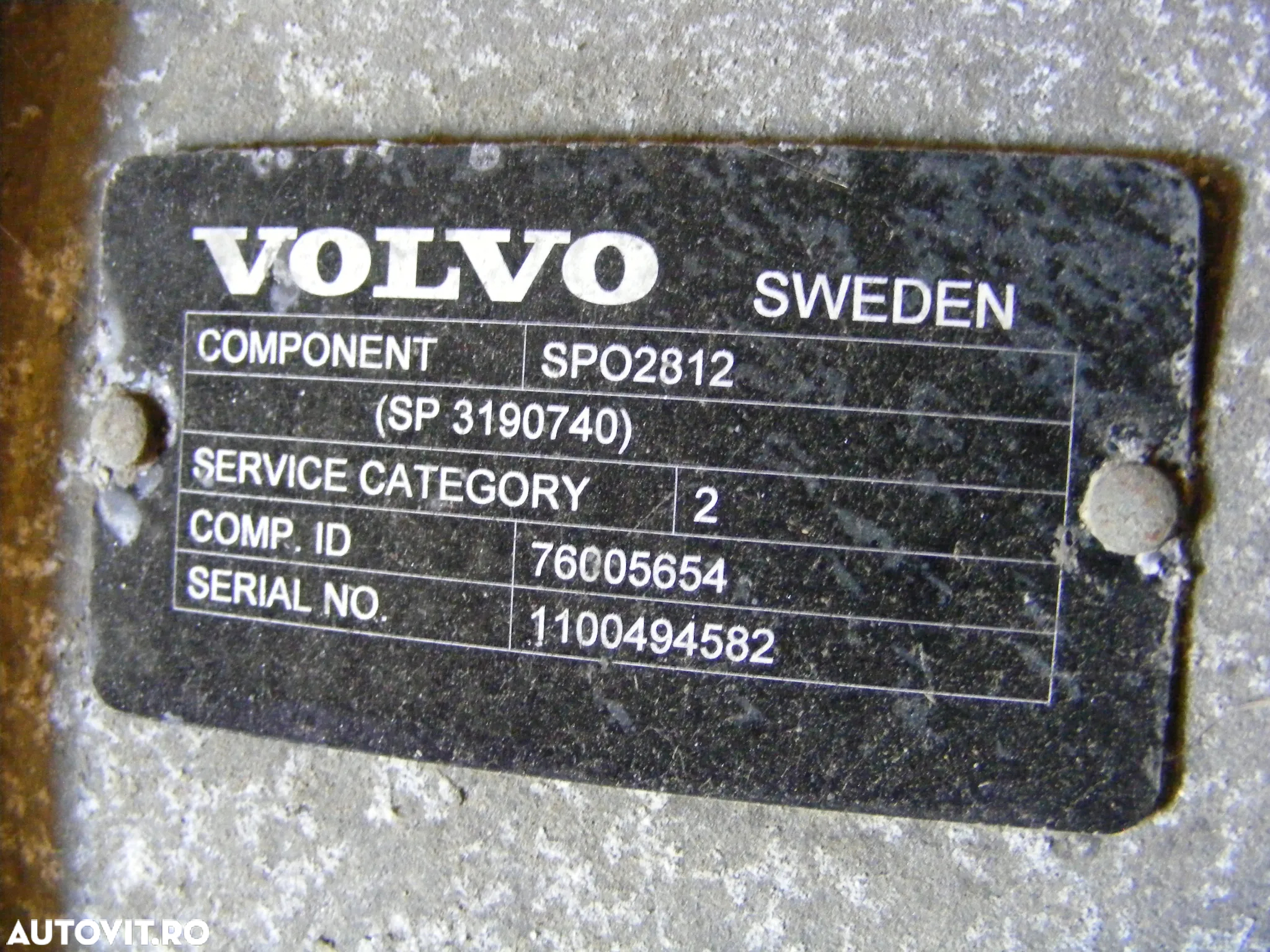 Cutie viteze automata dublu ambreiaj Volvo FH4 E6 - 2