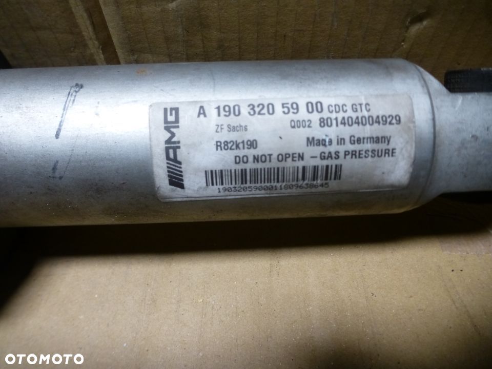 AMORTYZATOR MERCEDES W190 GT AMG A1903205900 gwa!!! - 3
