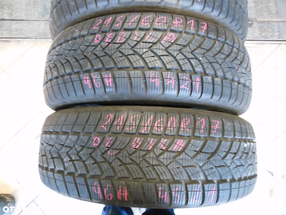 Opony 215/60r17 dębica frigo suv 2 7,3mm zima komplet - 2