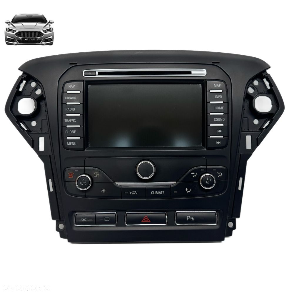 NAWIGACJA GPS FABRYCZNA FORD MONDEO MK4 LIFT POD KAMERE - 1