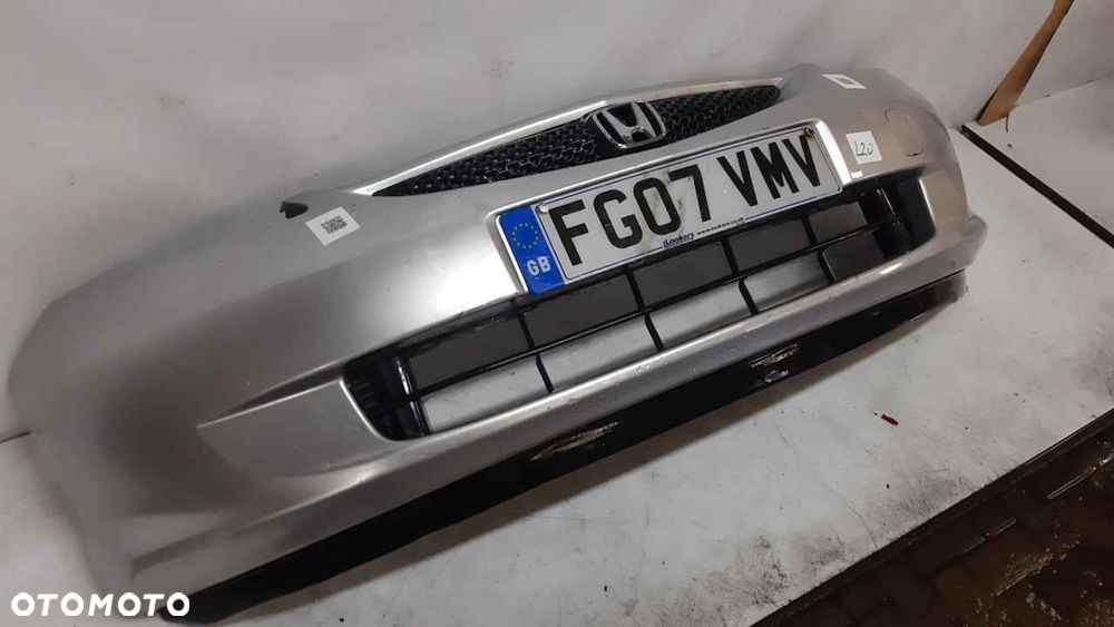 } ZDERZAK PRZÓD PRZEDNI DO HONDA JAZZ LIFT FL NH623M SREBRNY DO MALOWANIA ! - 2