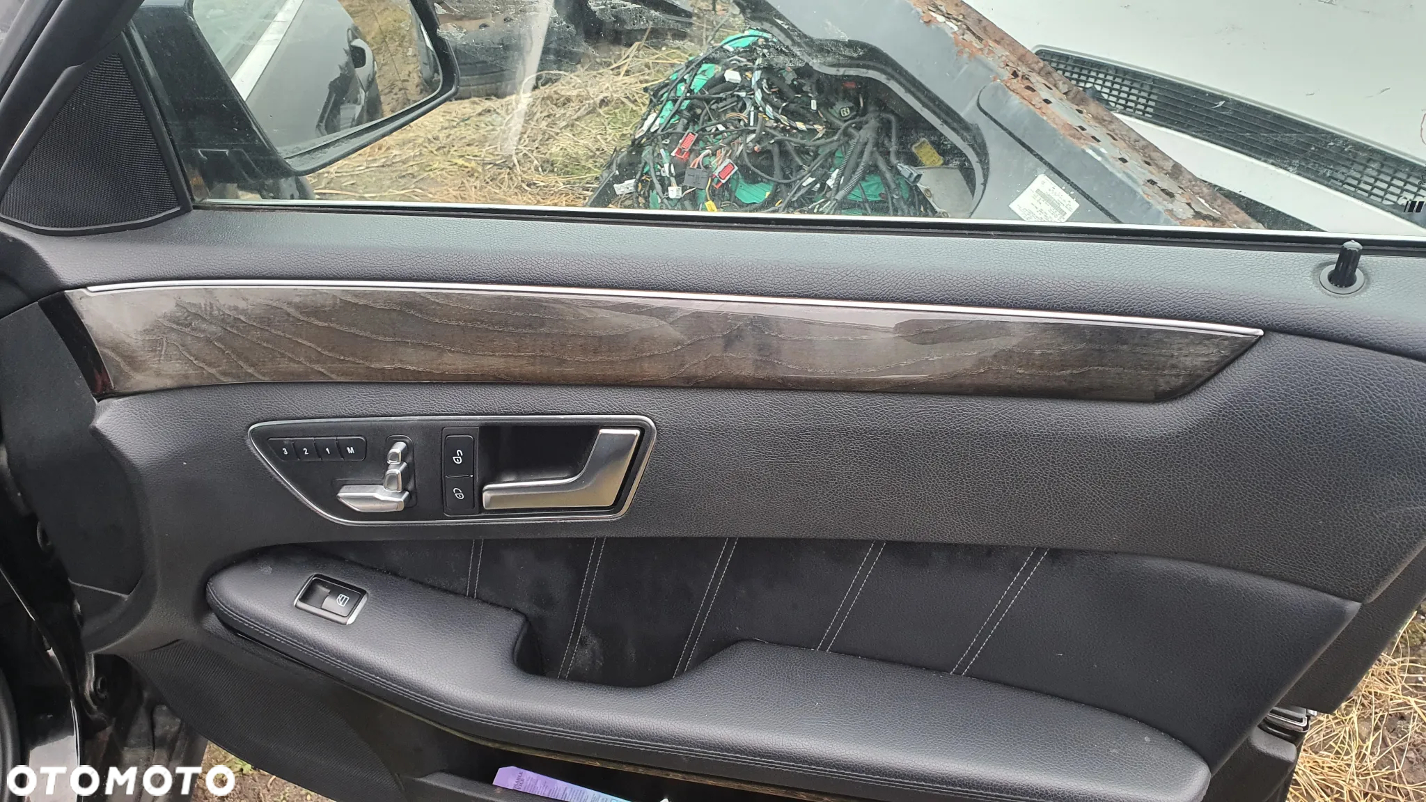 Radio nawigacja wyświetlacz W212 LIFT panel klimatyzacji kratka nawiewu listwa dekor - 6